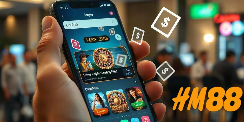 Trải nghiệm nạp rút tiền tại Game Hot HM88 trên điện thoại